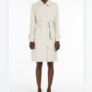 MAX MARA FULL LOGO TRENCH COAT SIZE: US6 IT40 NEW WITH TAG FALL/WINTER
